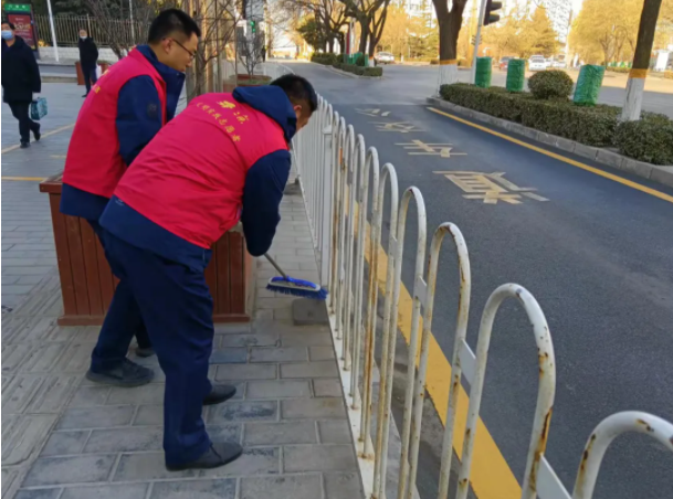 文明创建我先行——星空入口（中国）官方网站
积极组织参加全市志愿服务集中示范活动(图2)